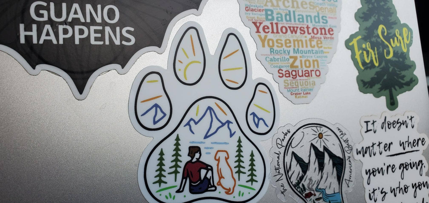 Mountain Moments Dog Paw