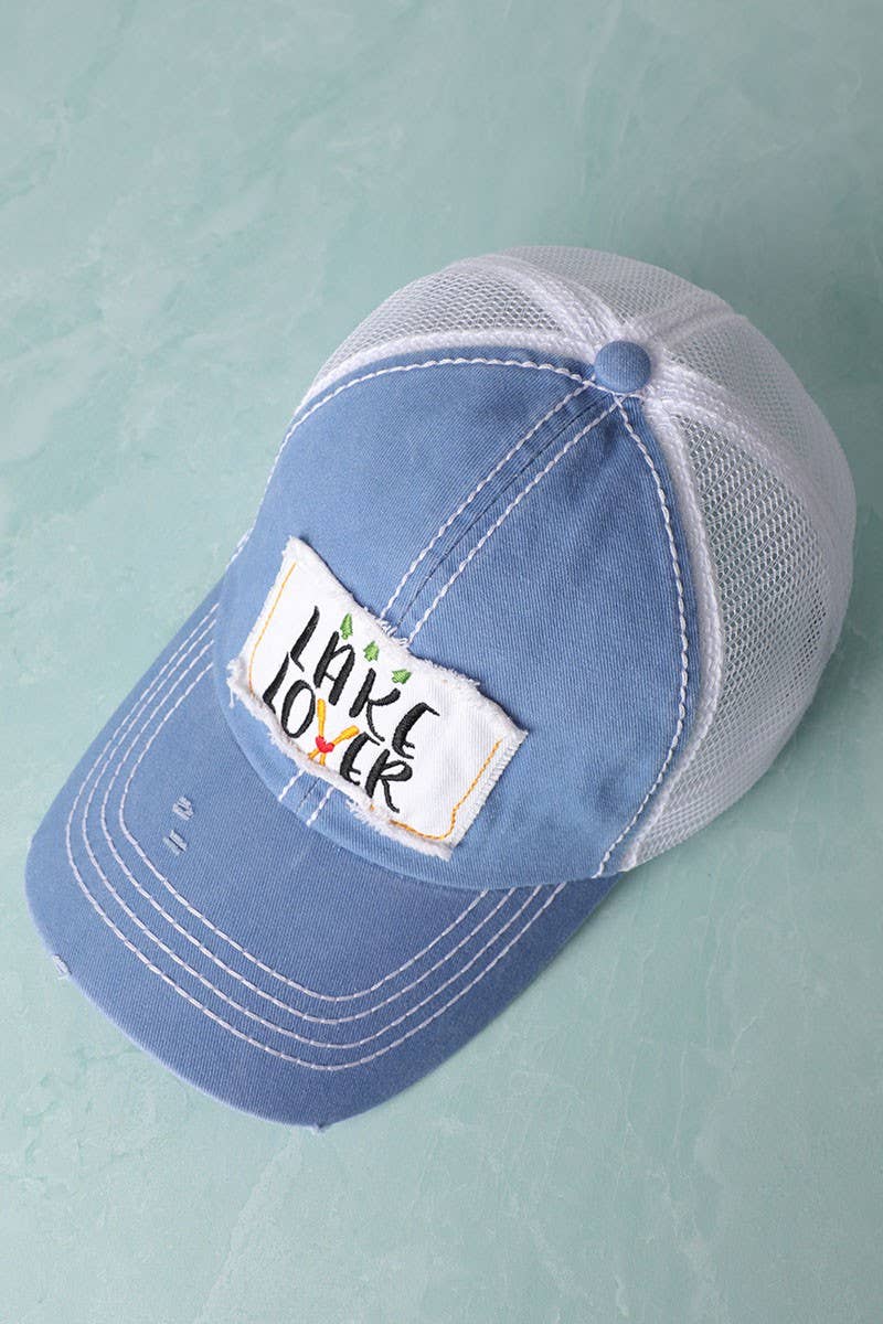 LAKE LOVER Mesh Back Cap