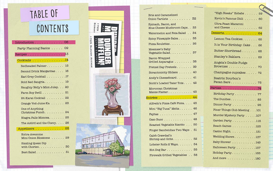 Insight Editions - The Office: Official Cookbook and Party Planning Guide
