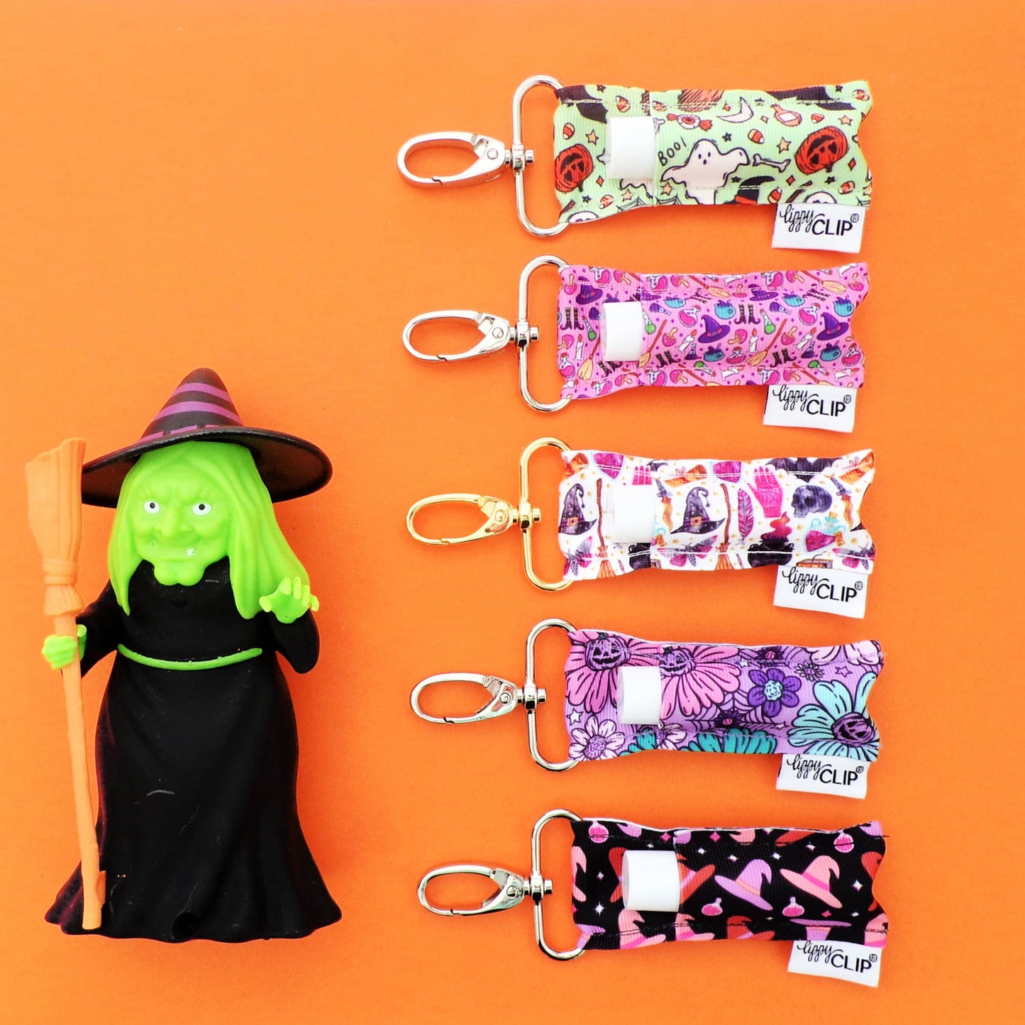LippyClip Lip Balm Holder - Witches LippyClip® Lip Balm Holder for Chapstick