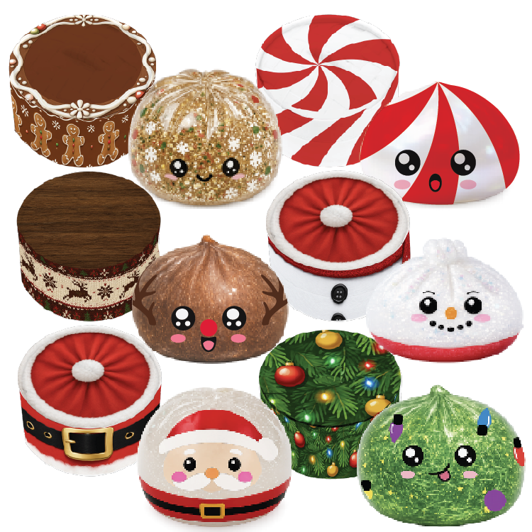 Christmas Dumpling Squishy