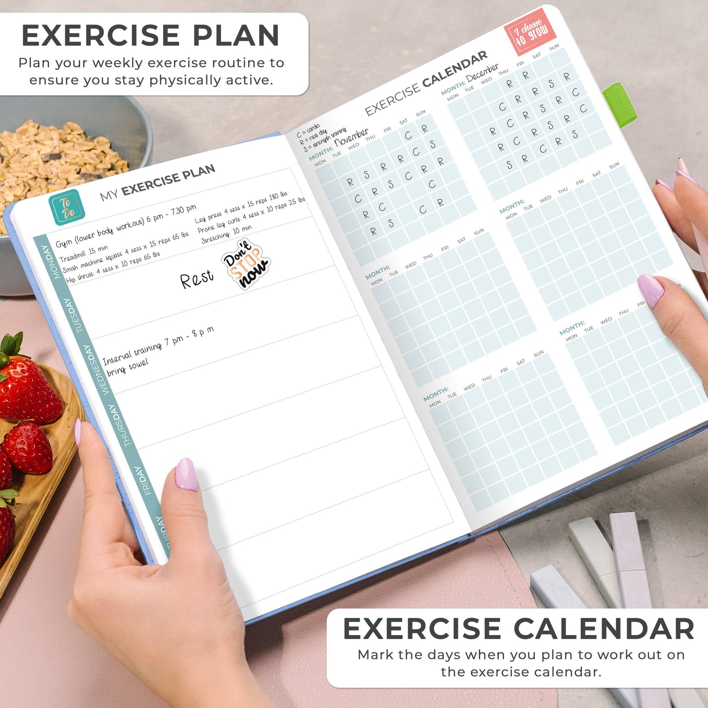 Clever Fox Planners - Meal Planner