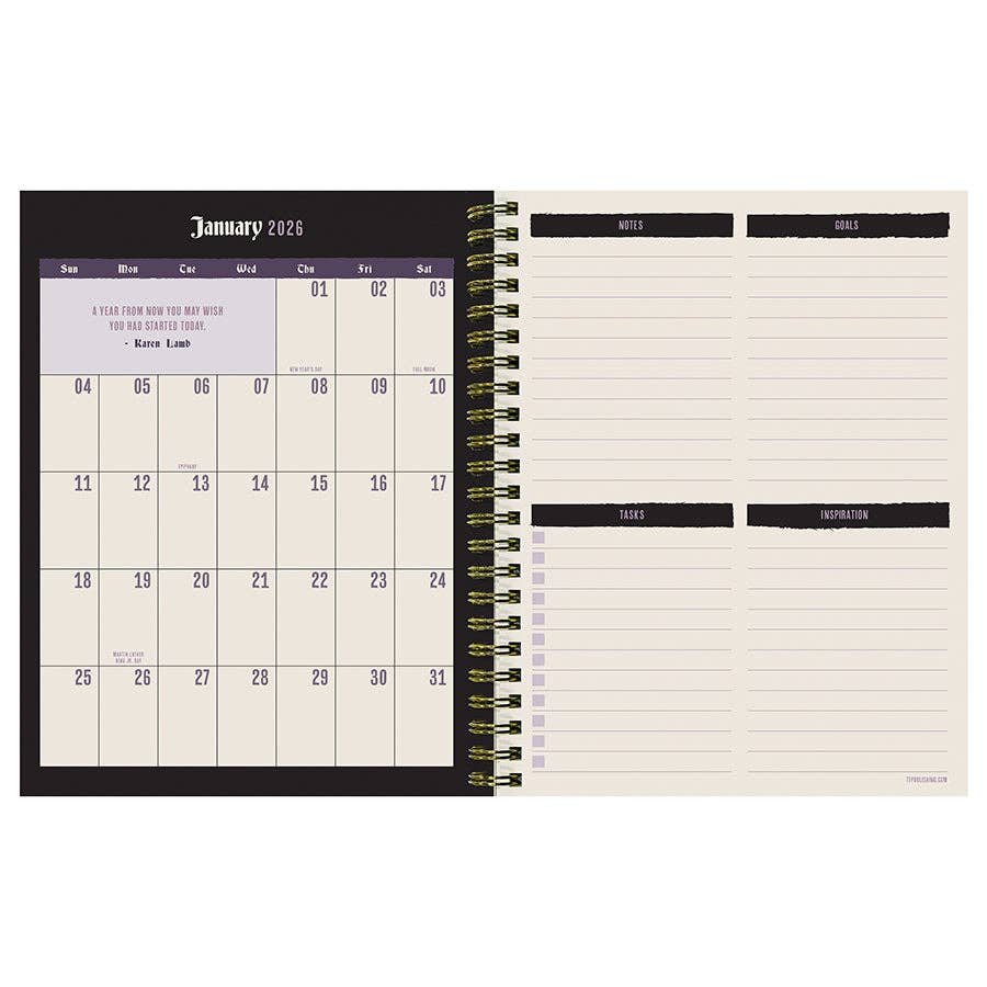 Mystic Forest  Planner 2025-2026