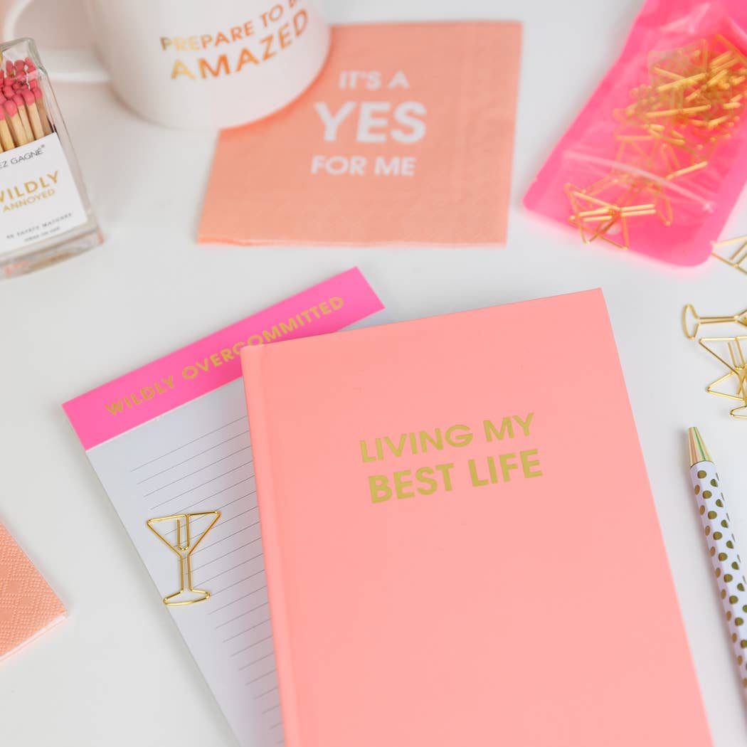 Wildly Overcommitted Bright Pink 5x8