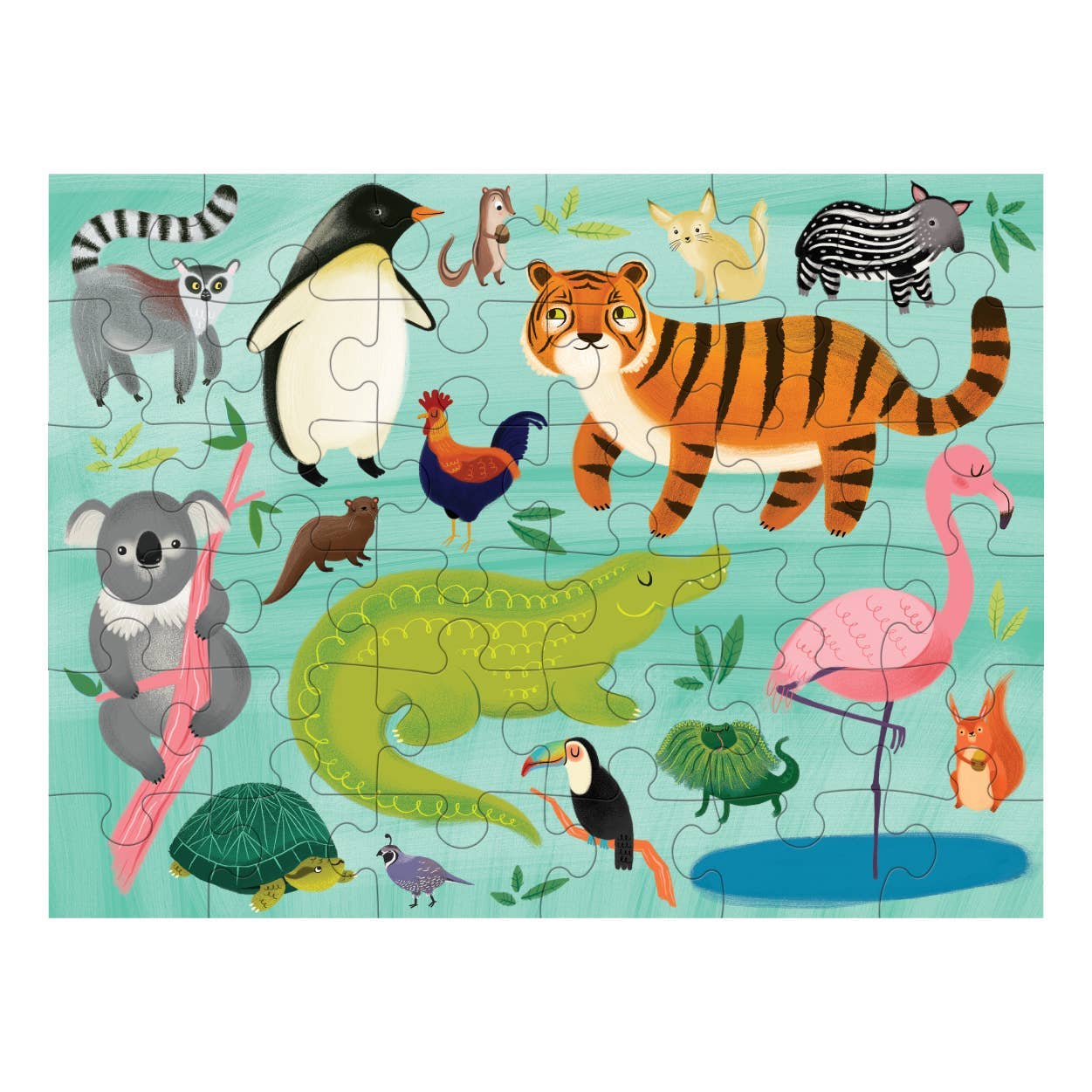 Animals Puzzle To Go
