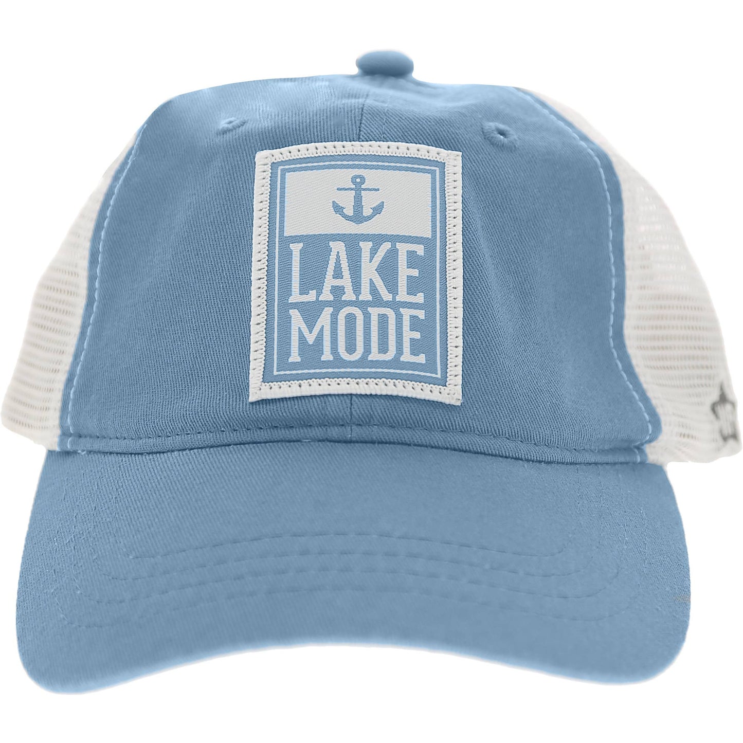 Pavilion - Lake Icon - Cadet Blue Adjustable Mesh Hat