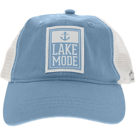 Pavilion - Lake Icon - Cadet Blue Adjustable Mesh Hat