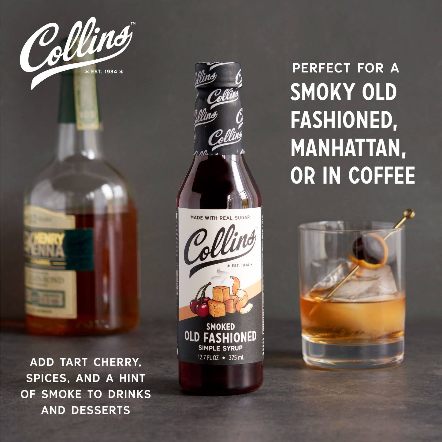 Old Fashioned Cocktail Syrup - 12.7 oz