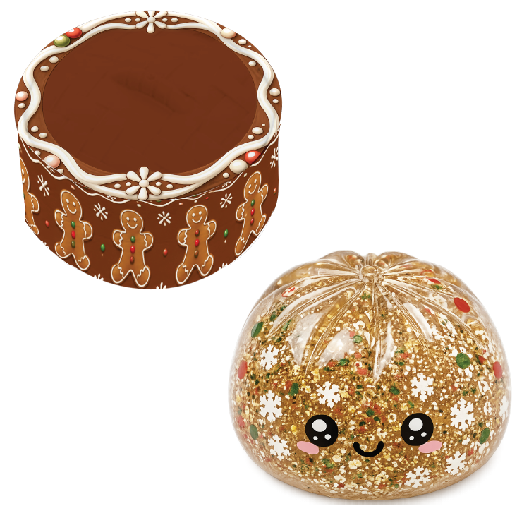 Christmas Dumpling Squishy