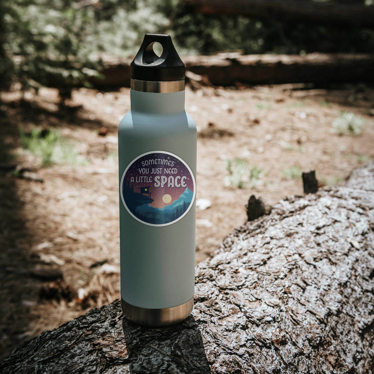 Just Need a Little Space Camping Sticker
