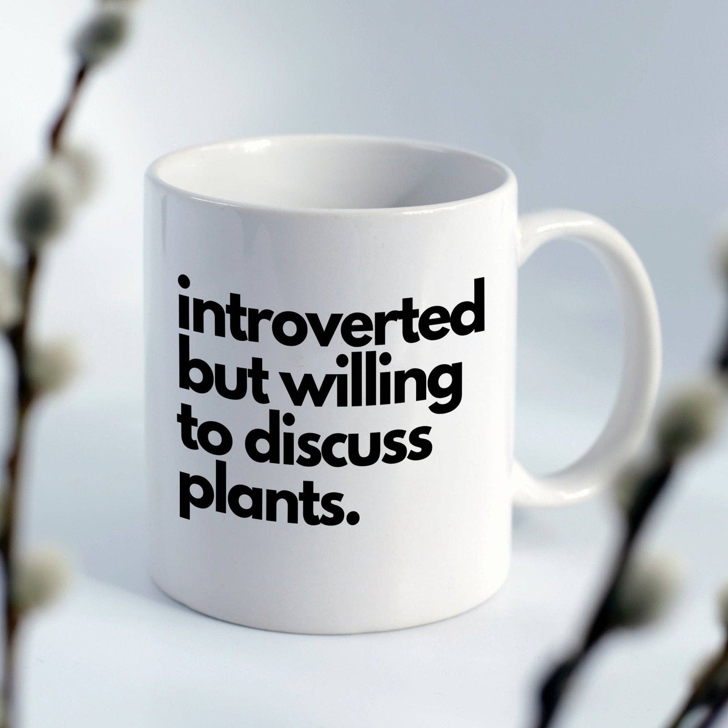 Willing To Discuss Plants Mug