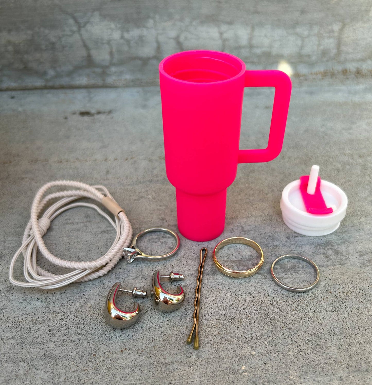 Plastic Tumbler Keychain