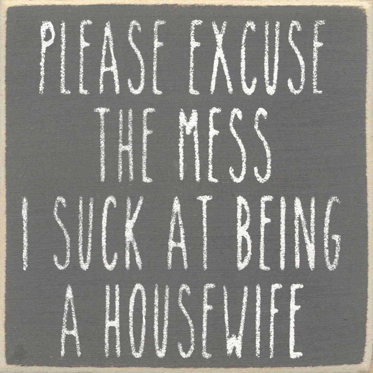 Please Excuse The Mess
