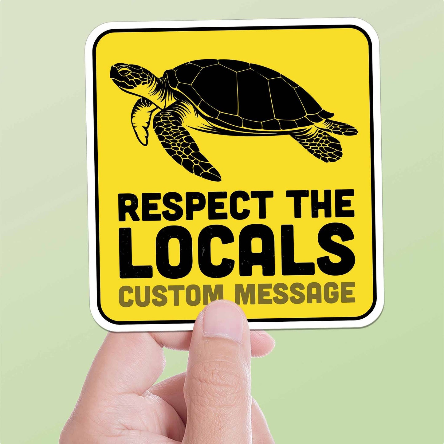 DCL Respect the Locals Sticker