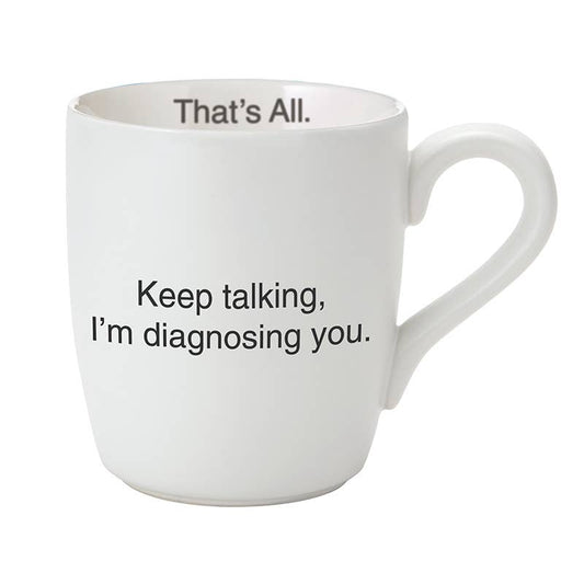 Santa Barbara Design Studio by Creative Brands - That's All Mug - Keep Talking