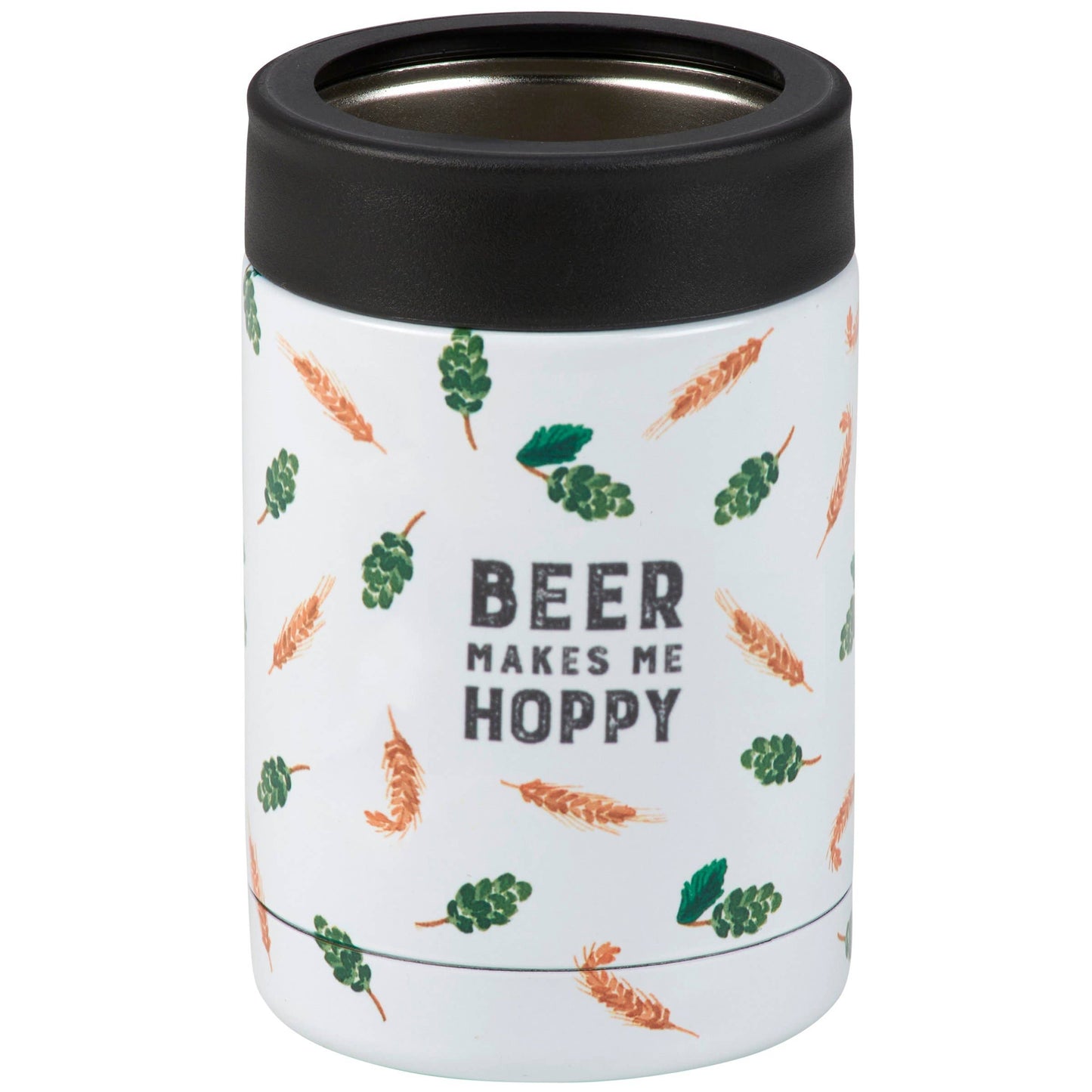 Beer Makes Me Hoppy Can Cooler