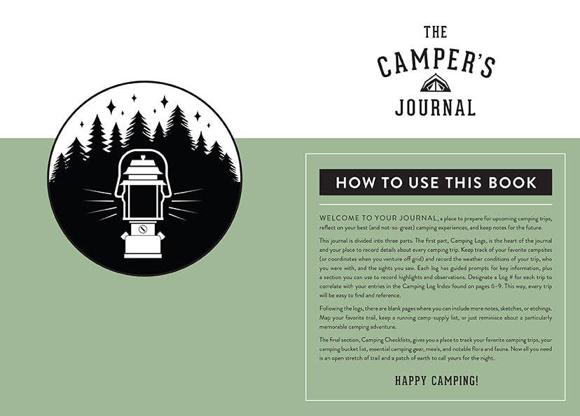 Insight Editions - The Camper's Journal