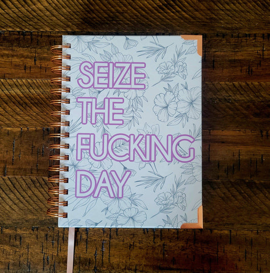 Seize The F@cking Day Undated Sweary Planner |