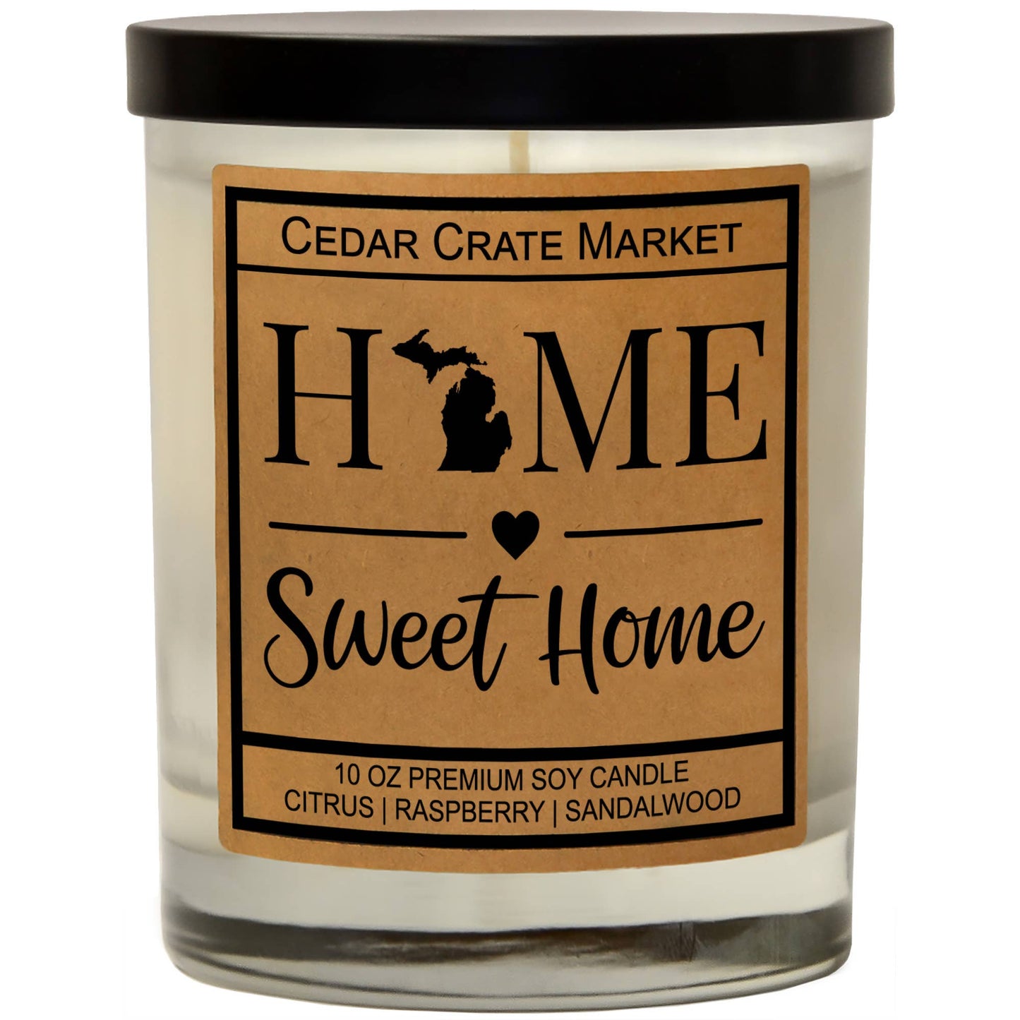 Home Sweet Home State Pride Candle