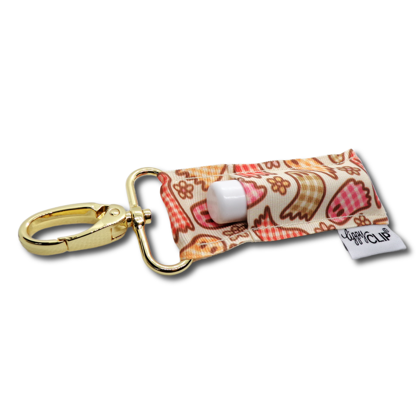 LippyClip Lip Balm Holder - Gingham Ghosts LippyClip® Lip Balm Holder for Chapstick