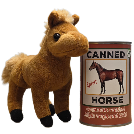 Spirit the Canned Horse -