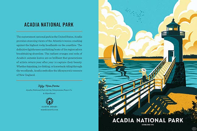 Insight Editions - The Art of the National Parks Boxed Note Card Set