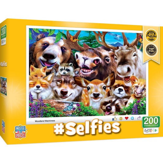 Woodland Wackiness 200 Piece Puzzle