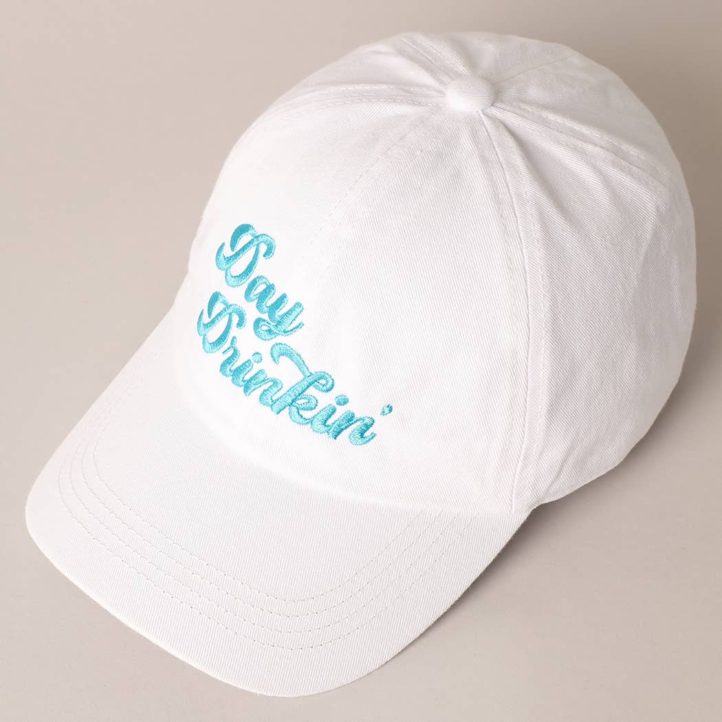 Day Drinkin' Embroidered Cap