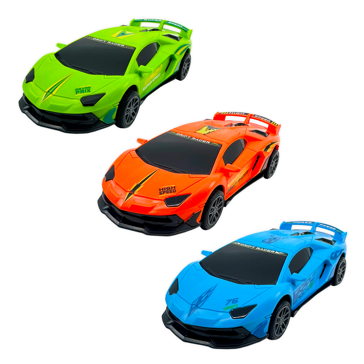 Sideways Drift Racer Friction Car