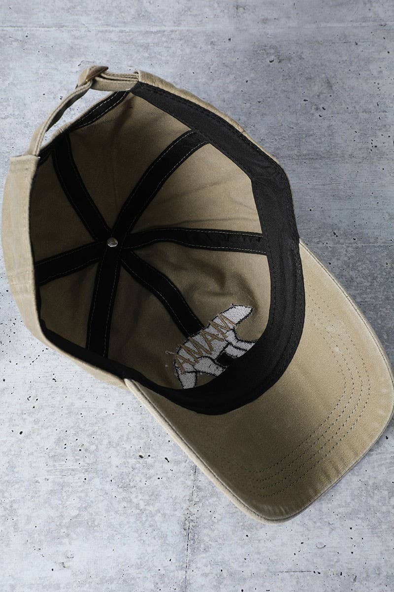 Mama Bear Washed Cotton Cap
