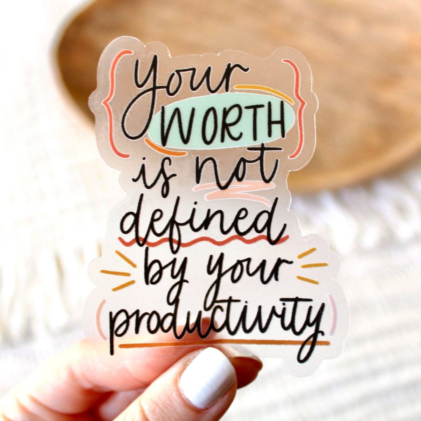 Your Worth Is Not Defined By Productivity