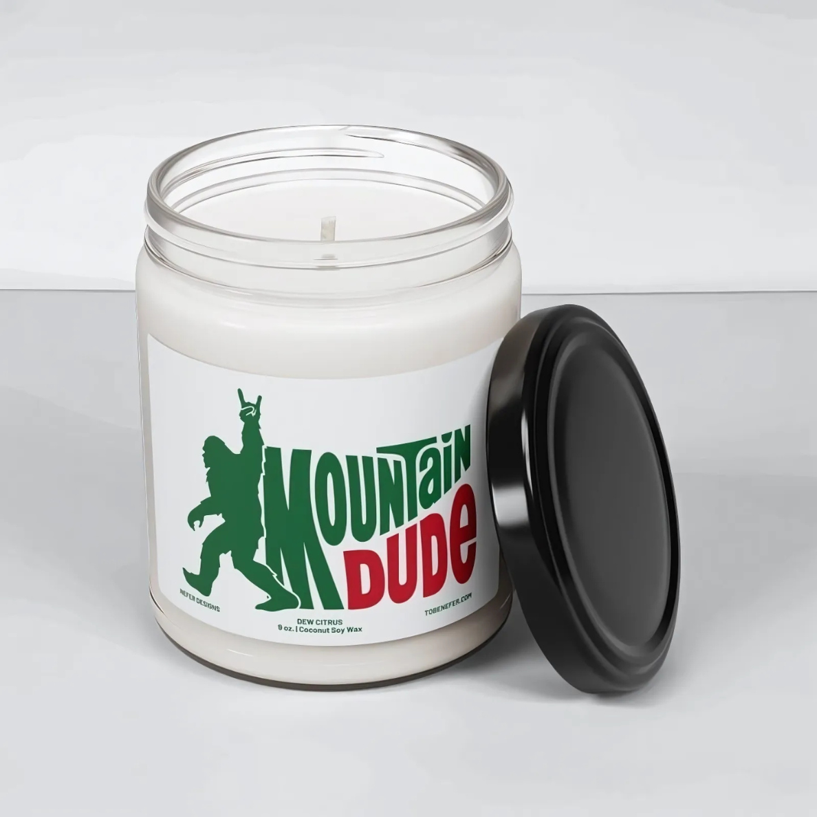 The Mountain Dude Soda Pop Soy Candle