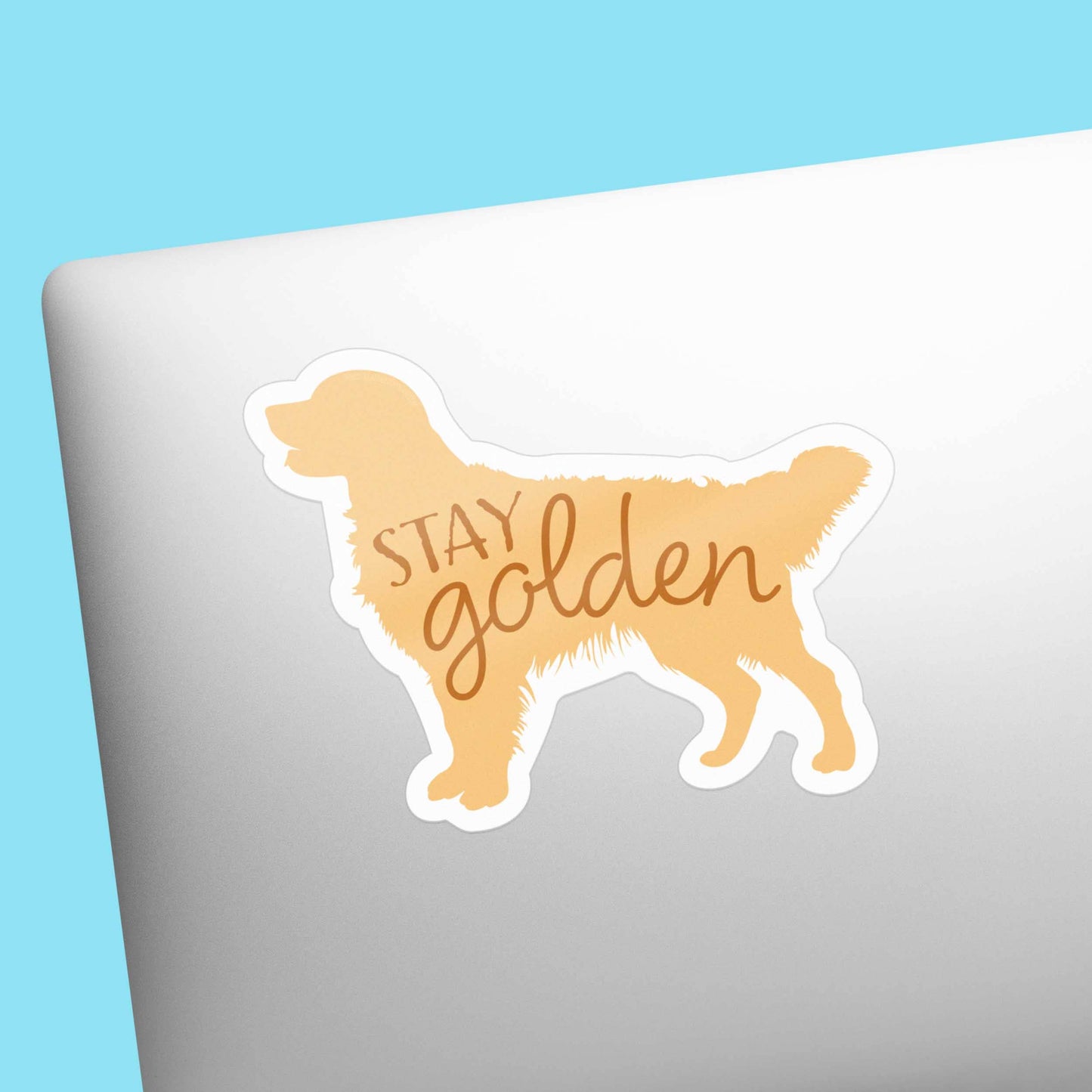 Golden Retriever Dog Sticker