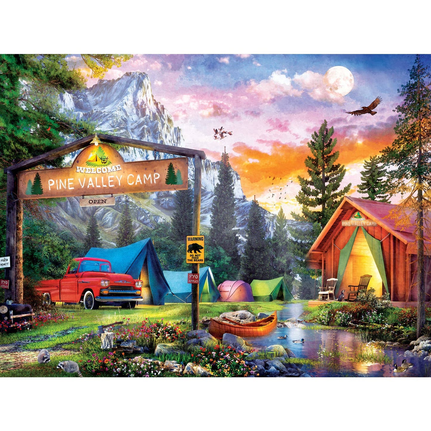 Campside - Pine Valley Camp 300 Piece EZ Grip Puzzle