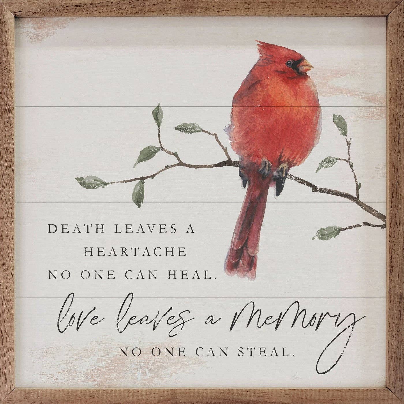 Love Leaves A Memory Whitewash