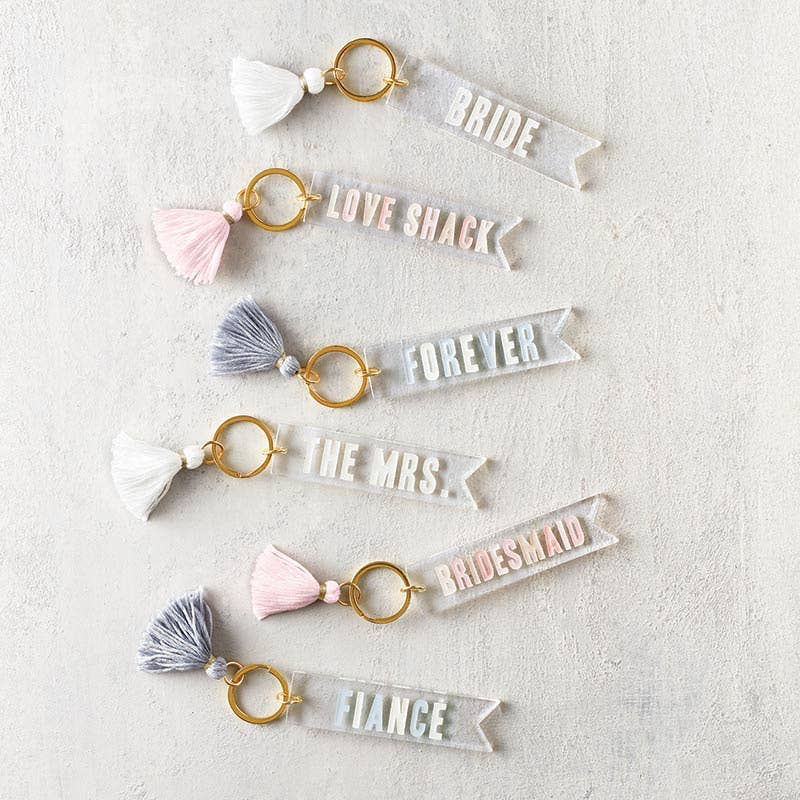 Angle - Acrylic Keychain - The Mrs.