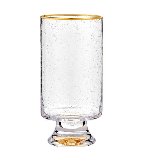 Gold Rimmed Glass High Ball