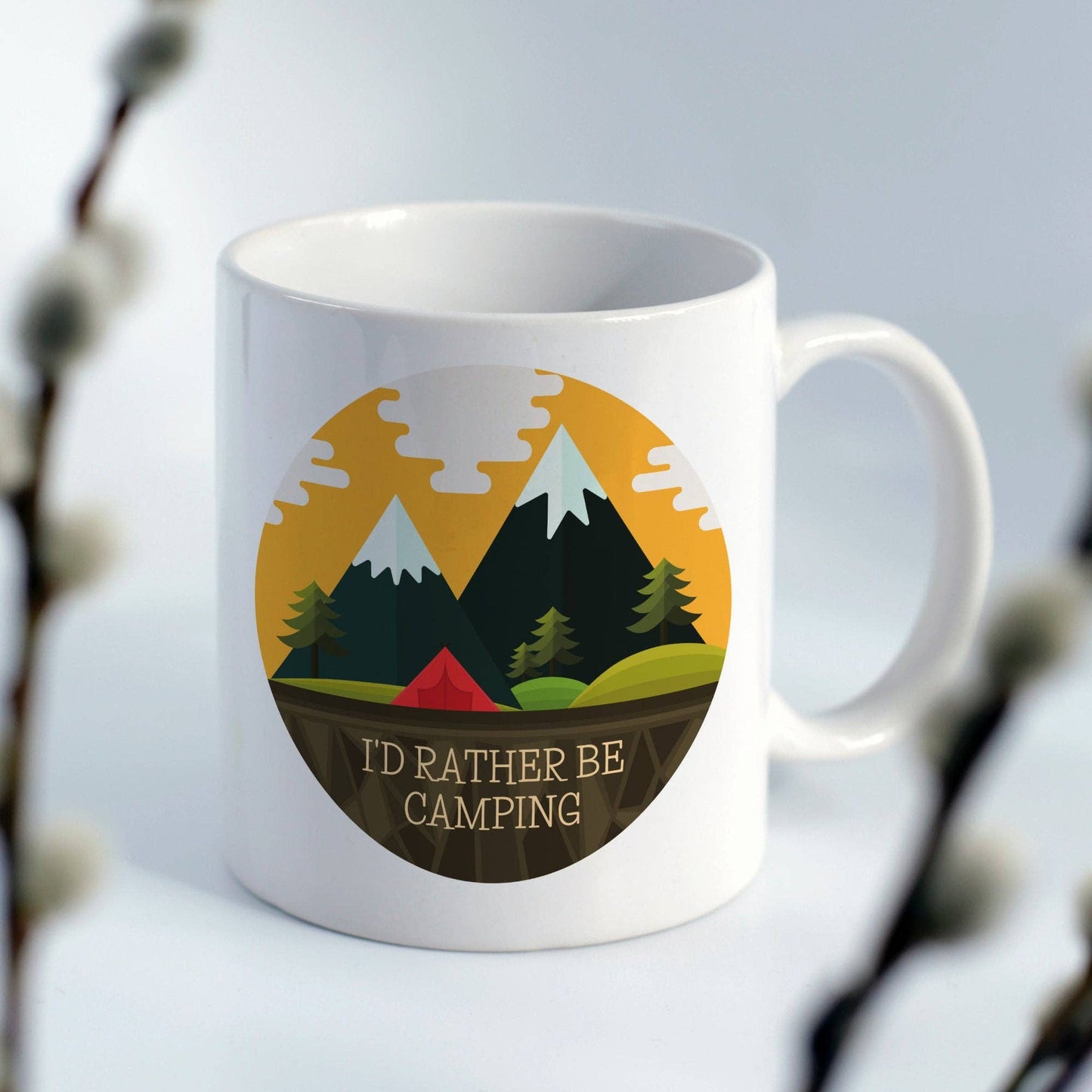 I'd  Rather Be Camping Mug