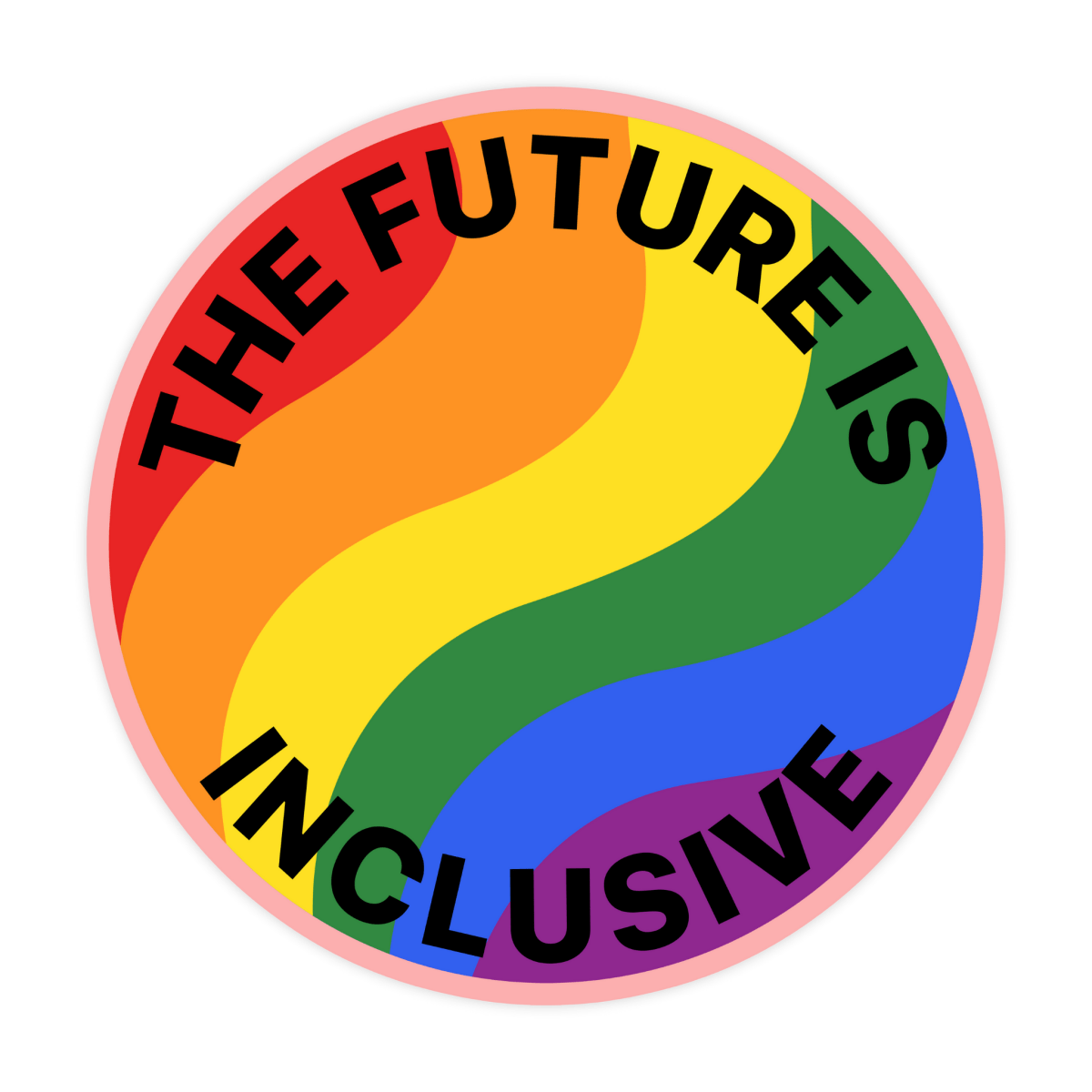 The Future Is Inclusive Sticker