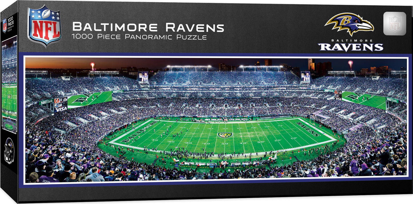 Baltimore Ravens - 1000 Piece Panoramic Puzzle