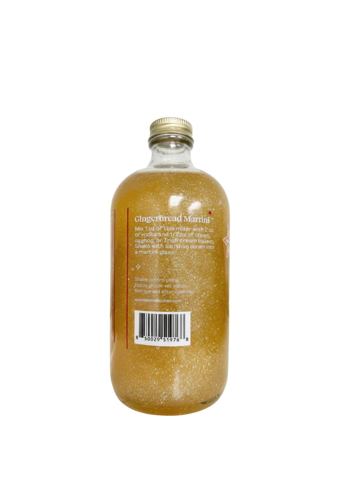 Gingerbread Sparkle Cocktail/Mocktail
