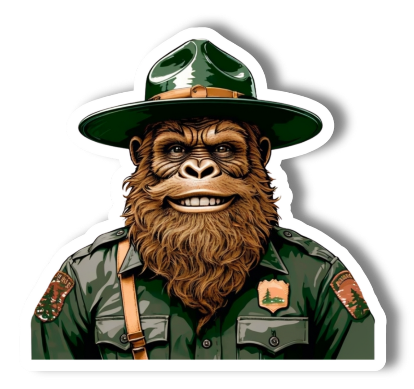 Happy Park Ranger Sasquatch