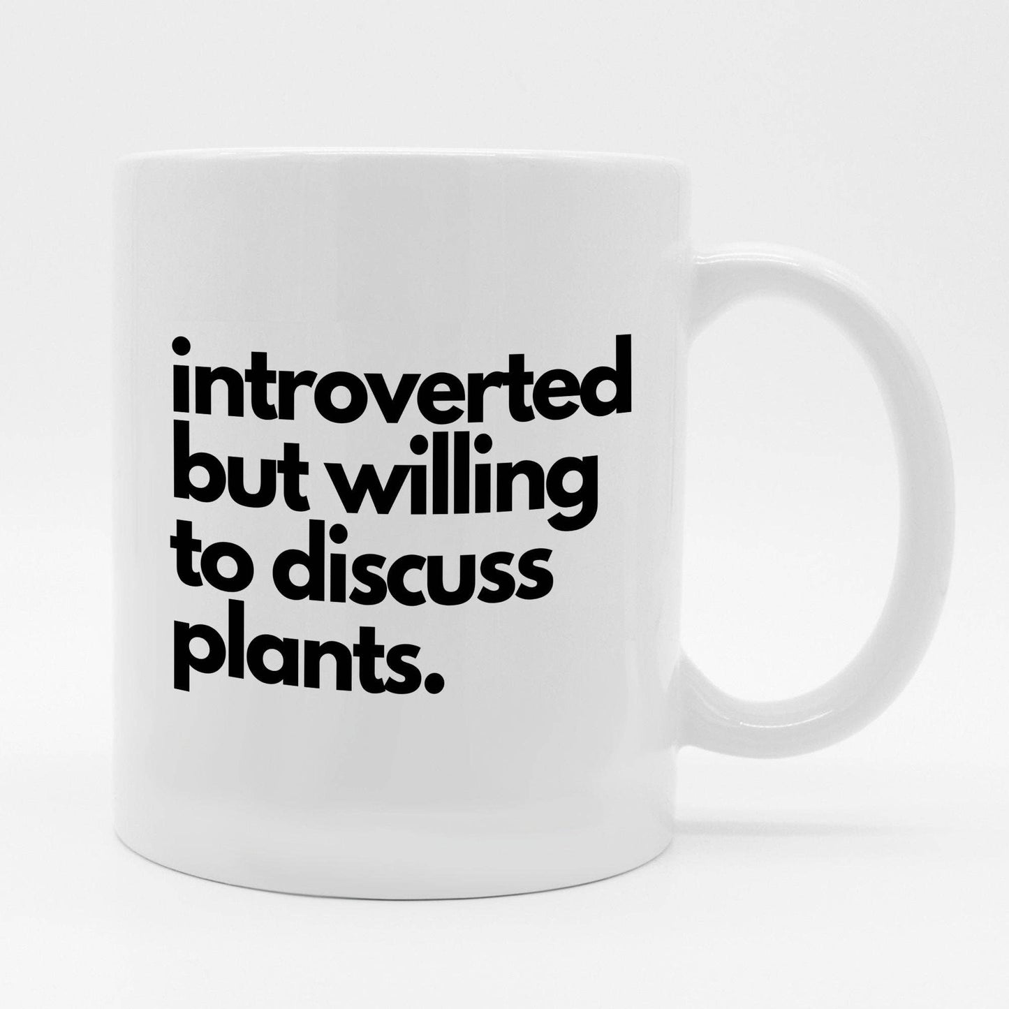 Willing To Discuss Plants Mug