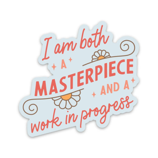 Masterpiece and a Work Sticker