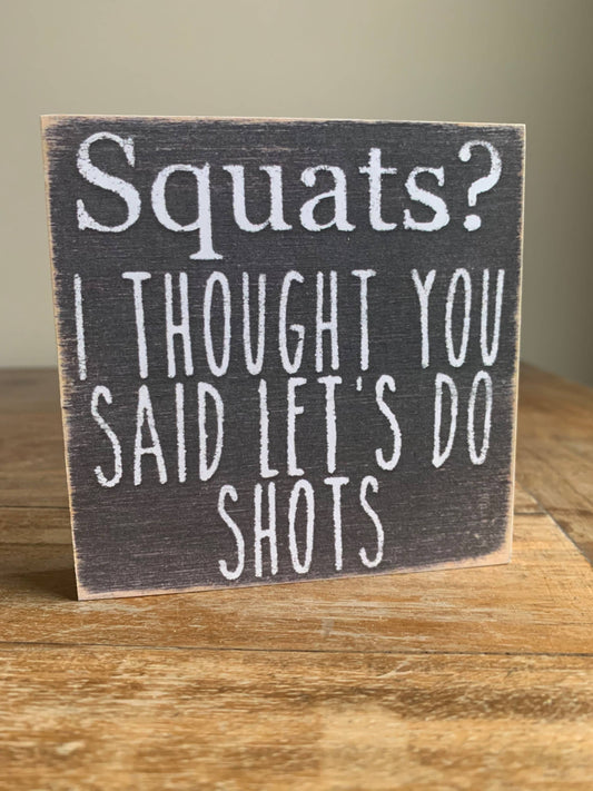 4X4-184 Squats