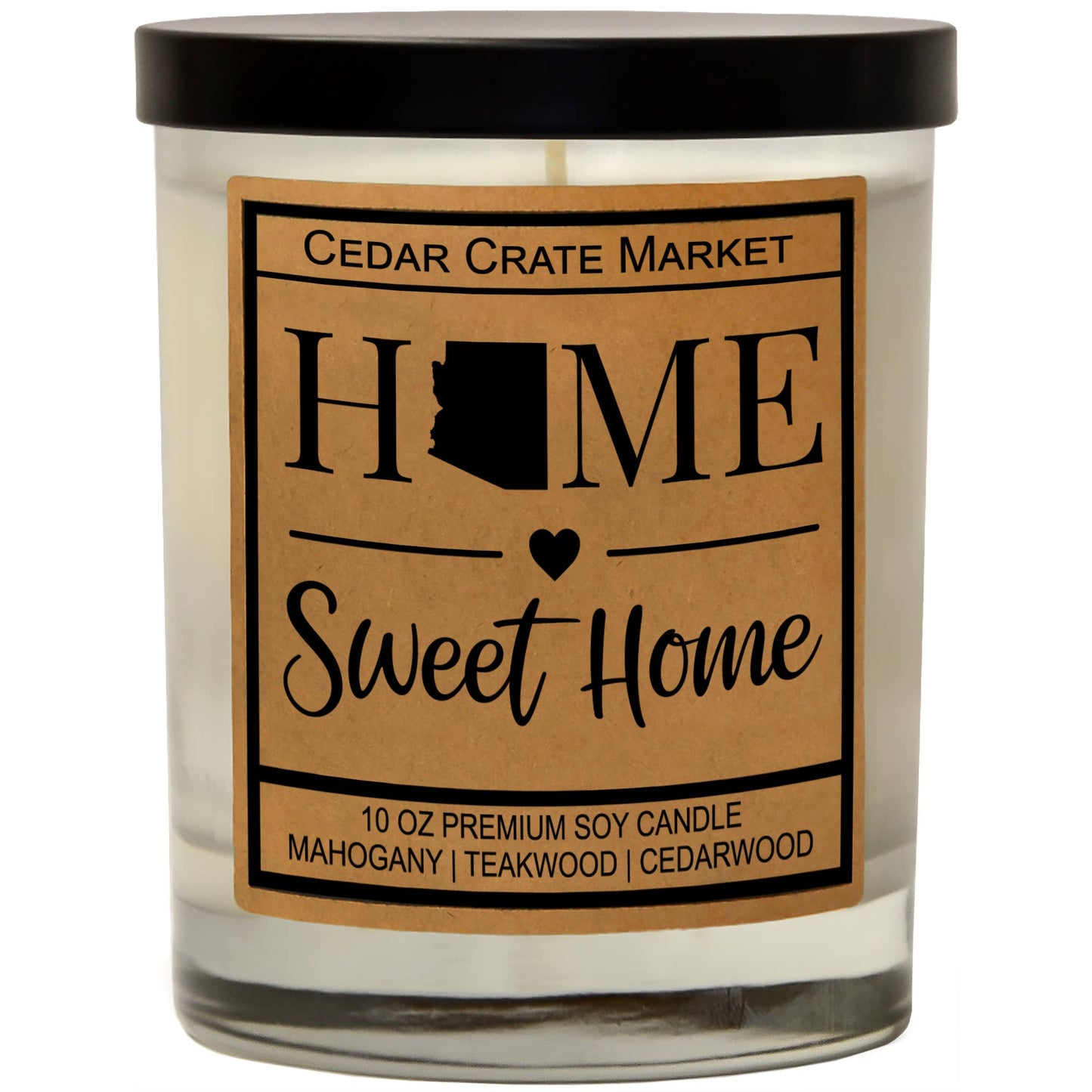 Home Sweet Home State Pride Candle