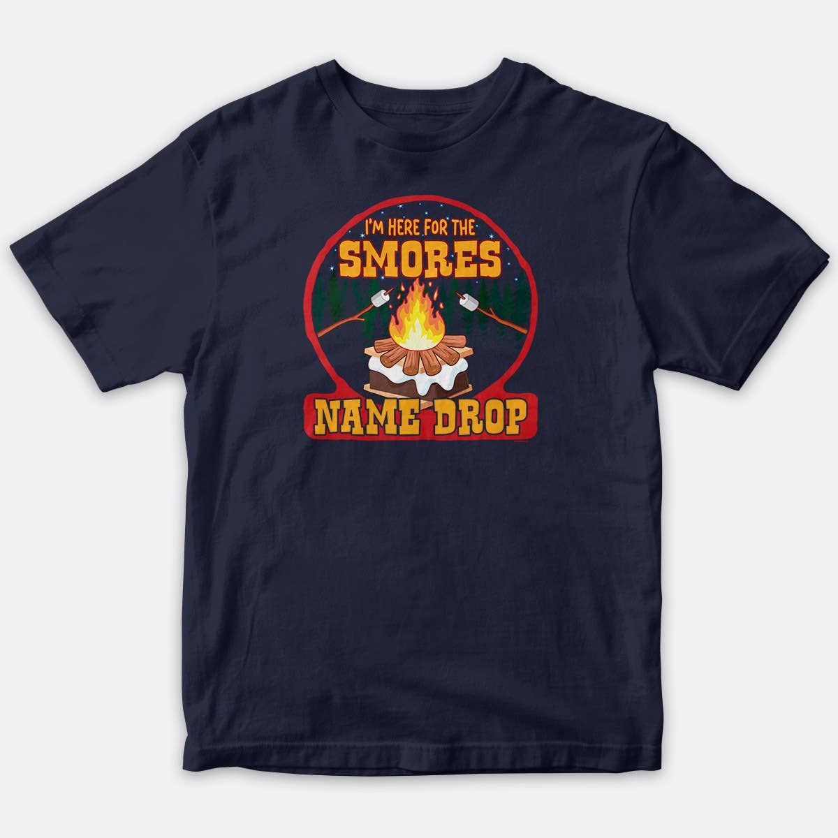 Here For The Smores Youth T-Shirt