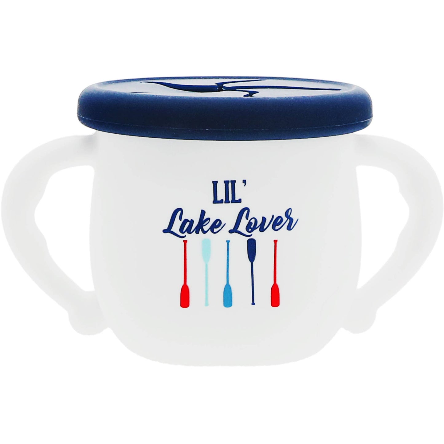Pavilion - Lake Lover - 3" Silicone Snack Bowl with Lid