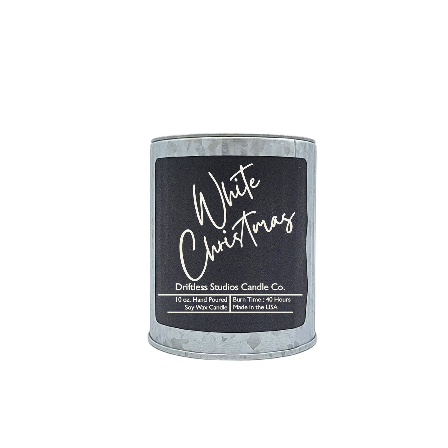 White Christmas Candles Soy Wax Candle