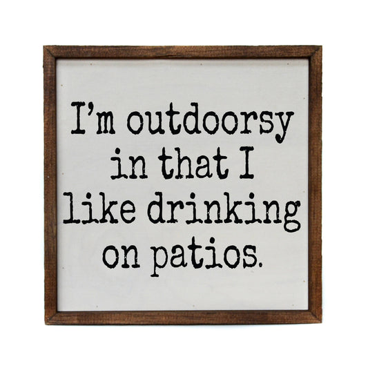I'm Outdoorsy